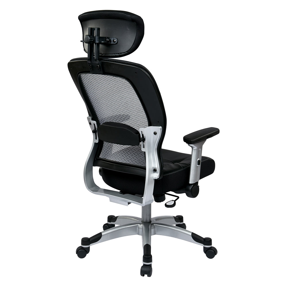 Professional Light Air Grid® Back Chair with Headrest