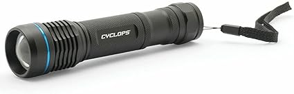 Cyclops CYC-FLS700 700-Lumen Steropes Rechargeable Aluminum LED Flashlight