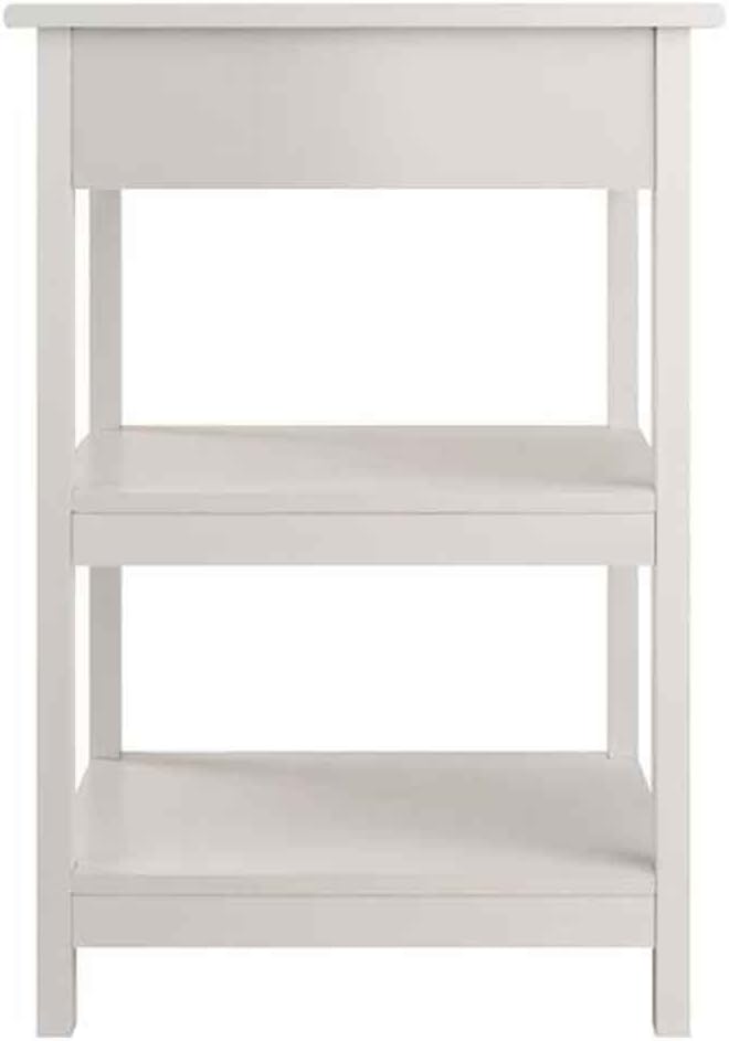 Winsome Delta Printer Stand White Home Office 20.87x20.24x30.71