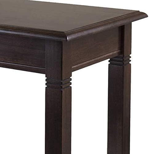 Winsome Nolan 30 x 40 x 15.98-Inch Composite Wood Console Table With Drawer, Cappuccino (40640)