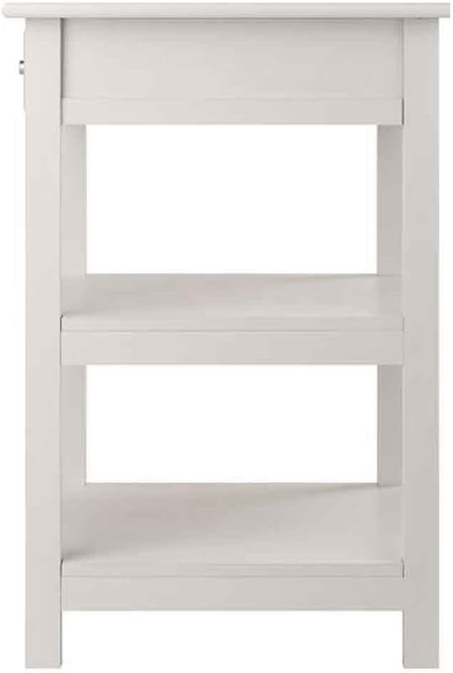 Winsome Delta Printer Stand White Home Office 20.87x20.24x30.71