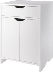 Winsome Wood Nova Storage Cabinet, 1-Drawer, White