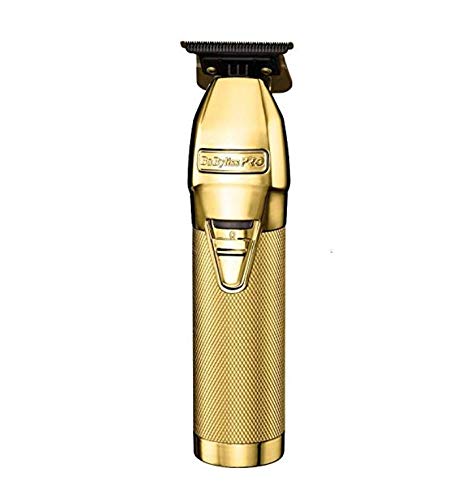 BaBylissPRO Barberology Hair Trimmer For Men FX787G GOLDFX Professional Outlining Trimmer & Electric Razor