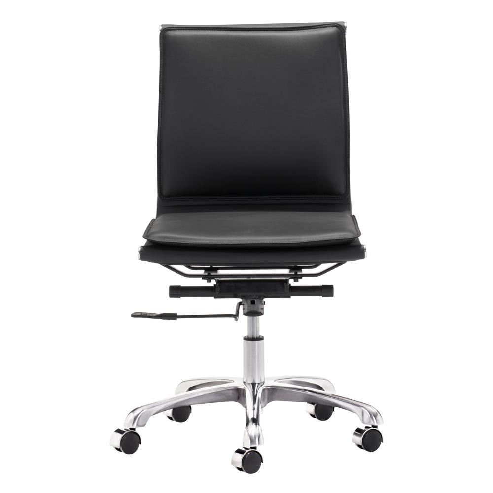 Lider Plus Armless Office Chair Black