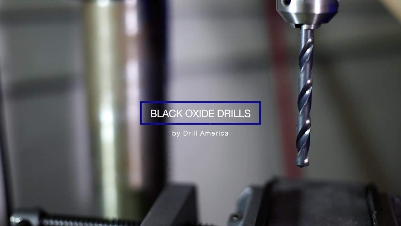 Drill America - DWDRSD45/64 45/64" Reduced Shank High Speed Steel Drill Bit with 1/2" Shank, DWDRSD Series