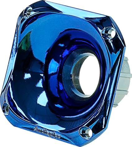 Audiopipe Eye Candy APH-3535-Blue High Frequency Horn for Driver, Screw On (Blue, 3.5 Inch)
