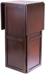 Winsome Newport 40.16 x 50 x 17.87-Inch Wood Expandable Counter Wine Bar, Antique Walnut (94350)