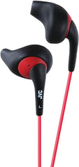 JVC HAEN10-B-K Gumy Sport Earbuds, HA-EN10 (Black)