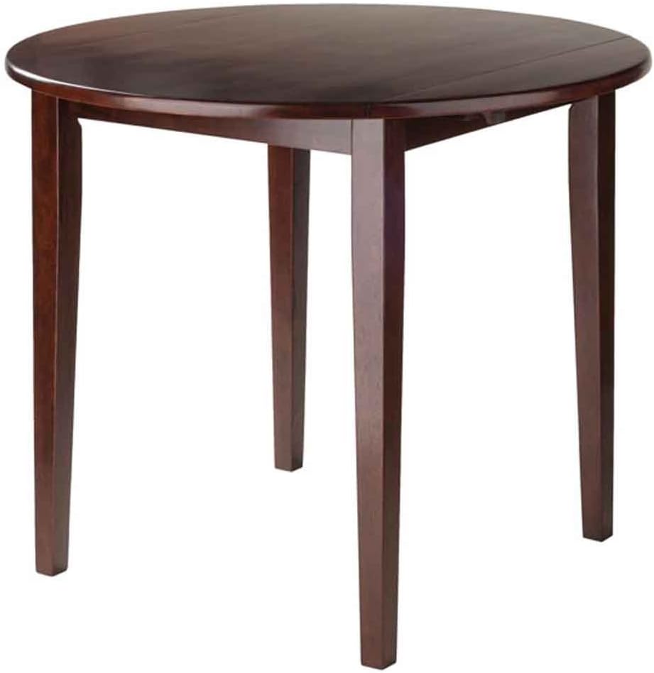 Winsome Wood Clayton Dining Walnut, 35.98x35.98x29.13