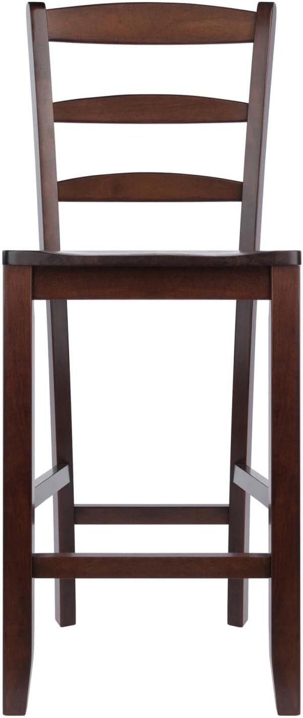 Winsome Benjamin Stool, 24", Antique Walnut