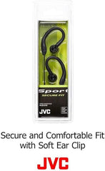 JVC Earclip Earbud Sport Earbud Earclip Black (HA-EC10B)