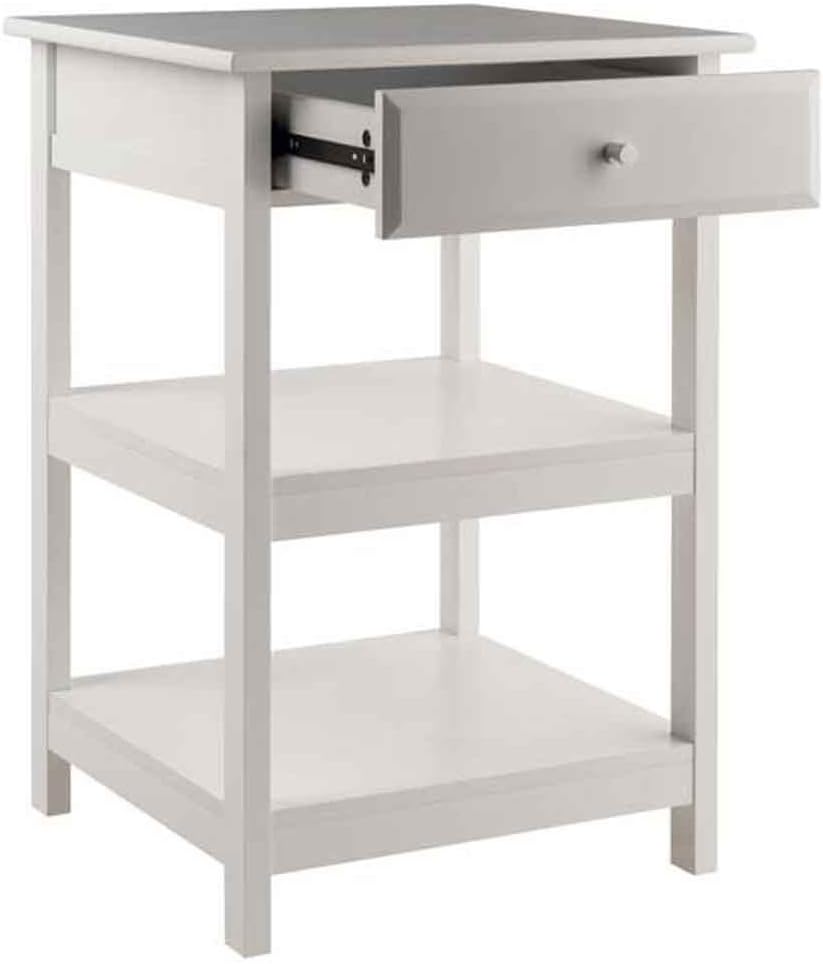 Winsome Delta Printer Stand White Home Office 20.87x20.24x30.71