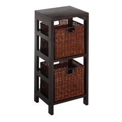 Leo 3pc Shelf and Baskets; One shelf, 2 small Baskets; 2 cartons