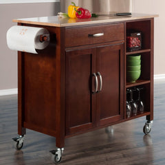 Winsome Mabel Kitchen, Walnut/Natural