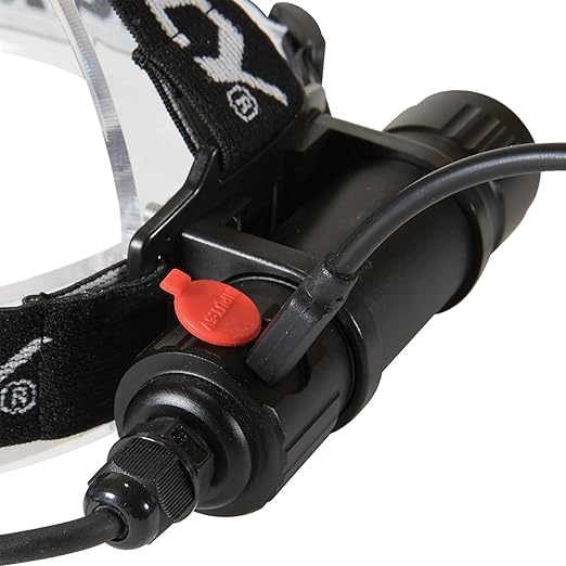 Dorcy 41-2121 1,000-Lumen Pro Water-Resistant Aluminum LED Rechargeable Headlamp