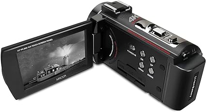 Minolta MN4K20NV MN4K20NV 4K Ultra HD IR Night Vision Camcorder