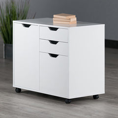 Winsome Wood Halifax Cabinet, 3-Drawer, White