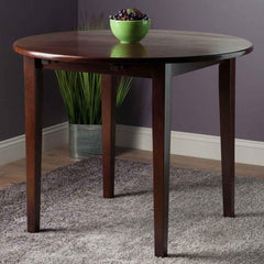 Winsome Wood Clayton Dining Walnut, 35.98x35.98x29.13