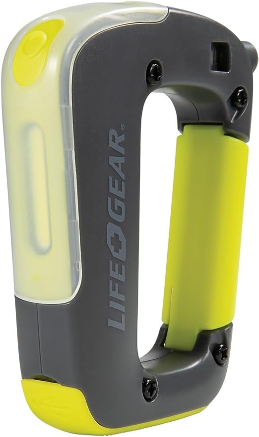 Life+Gear 41-3932 250-Lumen USB-Rechargeable Clip-Light Flashlight