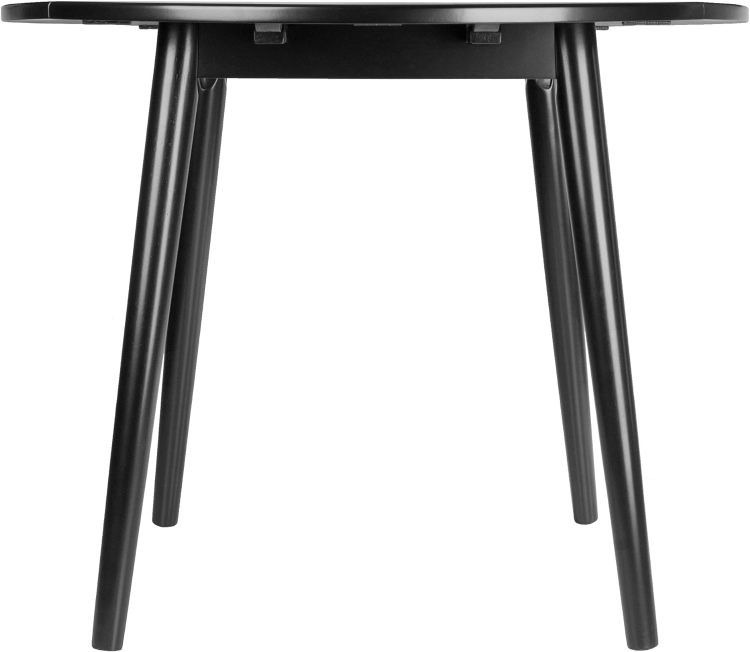 Winsome Moreno Dining Table, Black 35.43x35.43x28.94