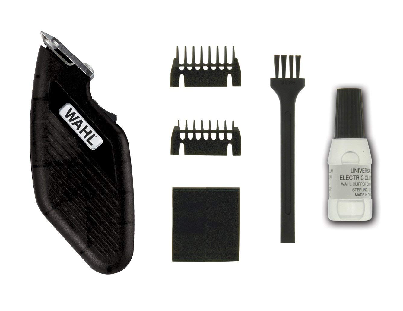 Wahl 9962-717 Travel Cordless / Battery Trimmer, Black