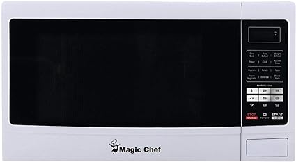 Magic Chef MCM1611W 1.6 Cubic-ft Countertop Microwave (White)