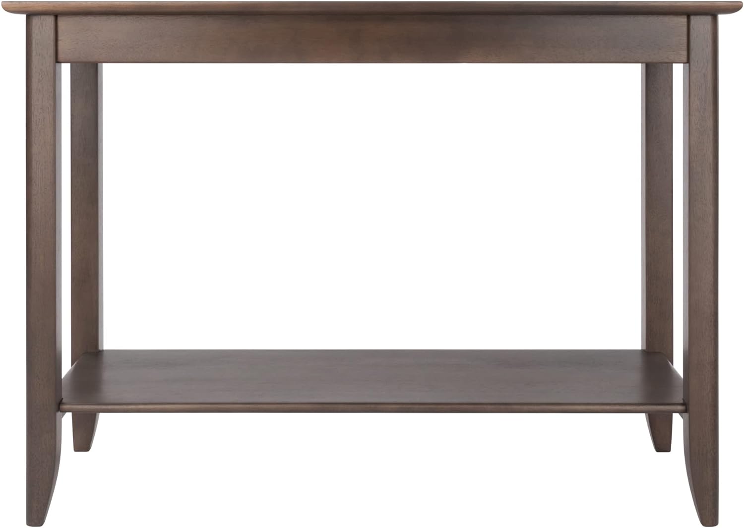 Winsome Wood Santino Console Table, 30 H, Oyster Gray