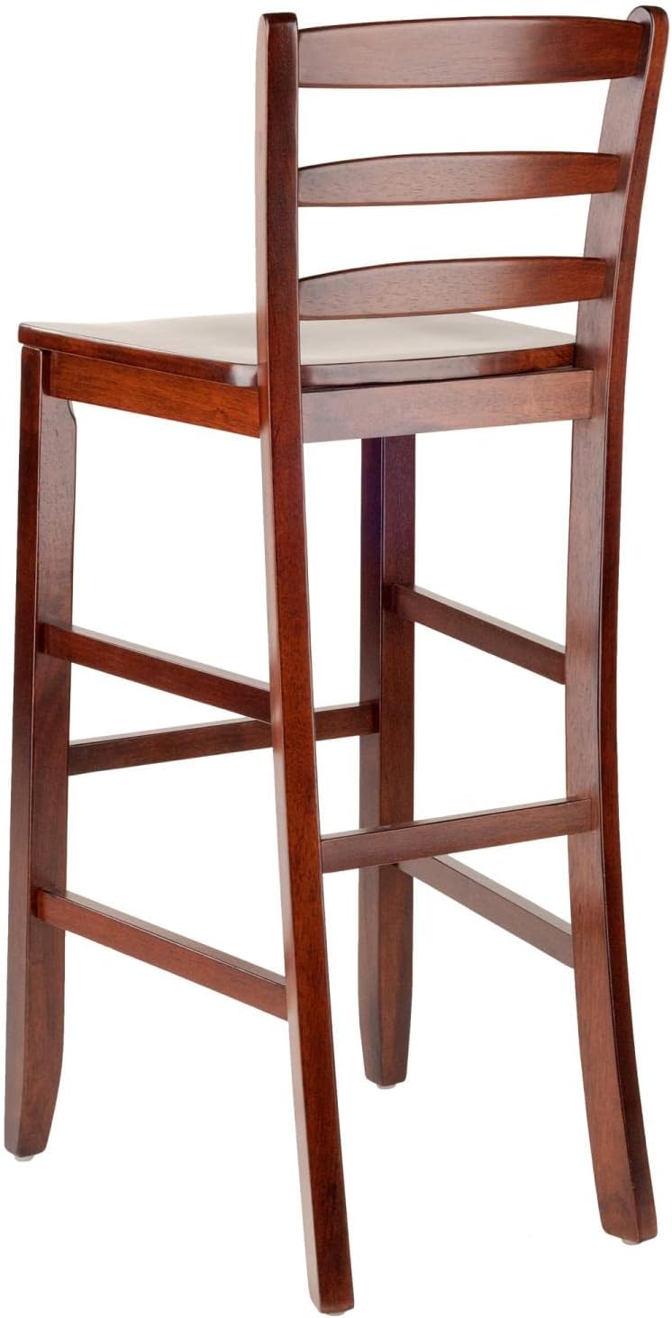 Winsome 29-Inch Bar Ladder Back Stool, Set of 2