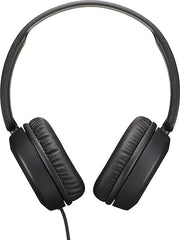 JVC HAS31MB On-Ear Wired Headphones with Microphone (Black)