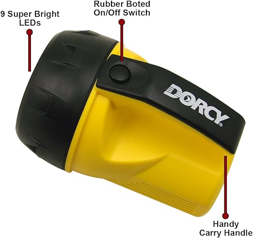 Dorcy Handheld Flashlight/Spot Light, 41-1047