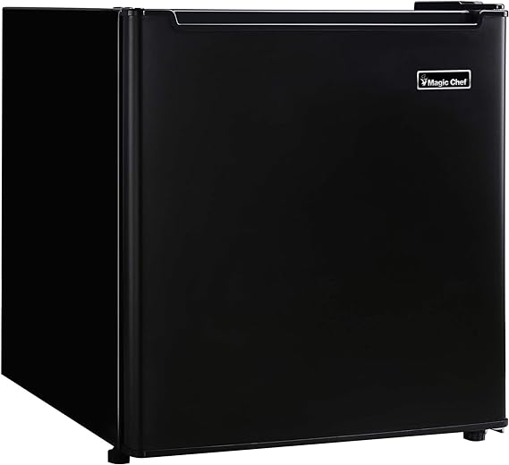 Magic Chef MCAR170BE 1.7 Cubic-ft All-Refrigerator (Black)