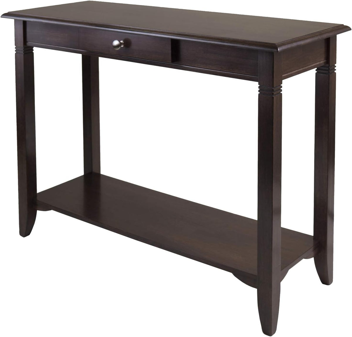 Winsome Nolan 30 x 40 x 15.98-Inch Composite Wood Console Table With Drawer, Cappuccino (40640)