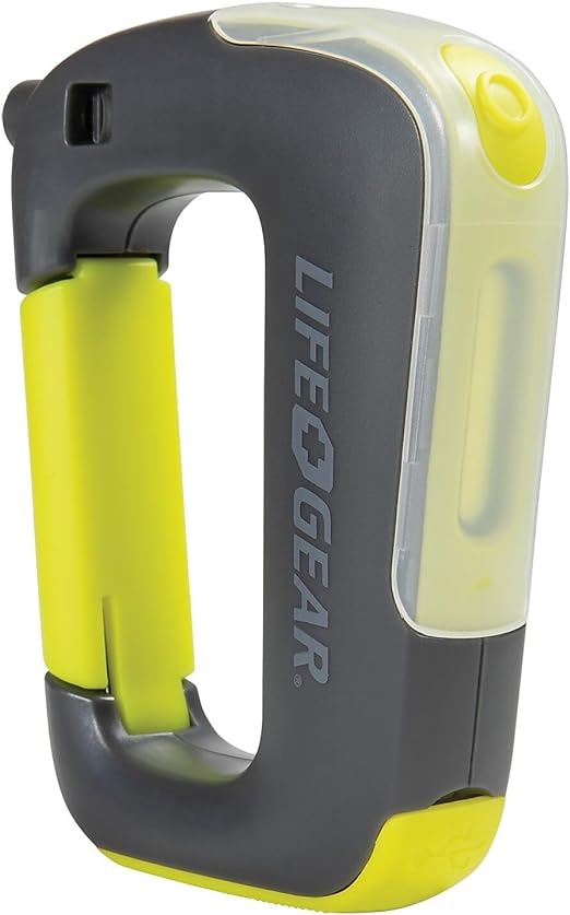 Life+Gear 41-3932 250-Lumen USB-Rechargeable Clip-Light Flashlight