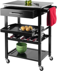 Winsome Anthony Kitchen Cart Stainless Steel Top (20326)