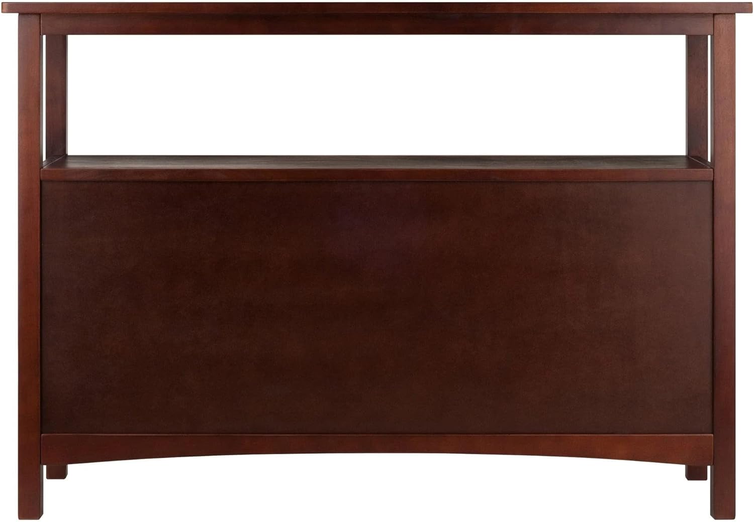 Winsome Colby Buffet Cabinet, Walnut, 45.51x15.75x32.05