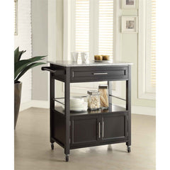 Cameron Kitchen Cart With Granite Top