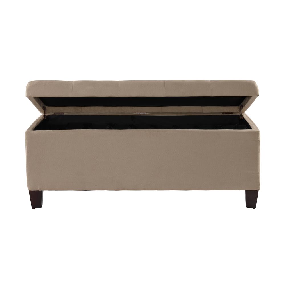 CARMEN SHOE STORAGE OTTOMAN