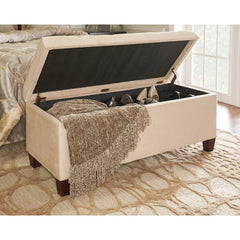 CARMEN SHOE STORAGE OTTOMAN