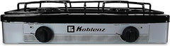 Koblenz PSK-200S 2-Burner Gas Stove, Silver