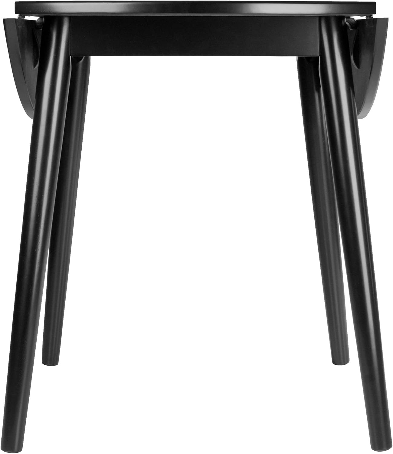 Winsome Moreno Dining Table, Black 35.43x35.43x28.94