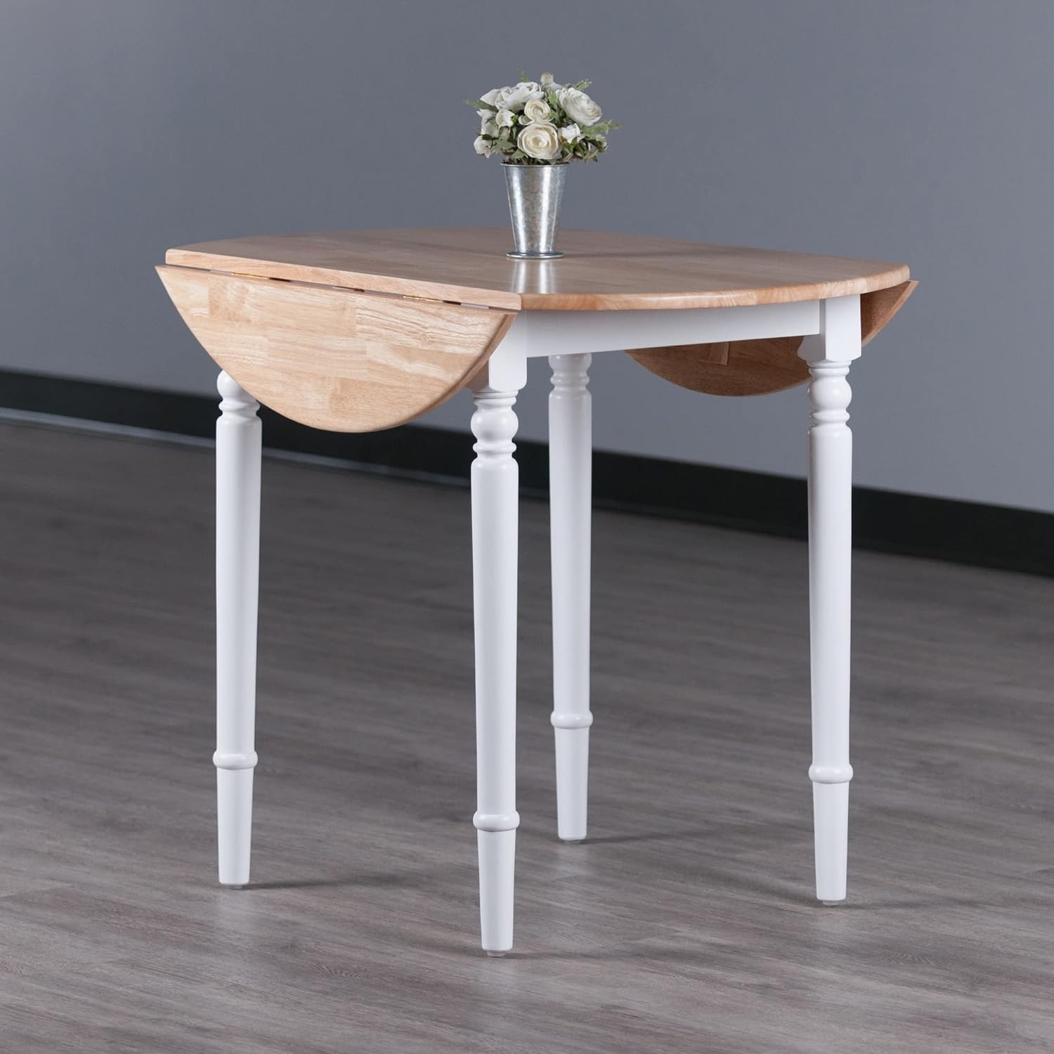 Winsome Wood Sorella Dining, 30 H, Natural/White