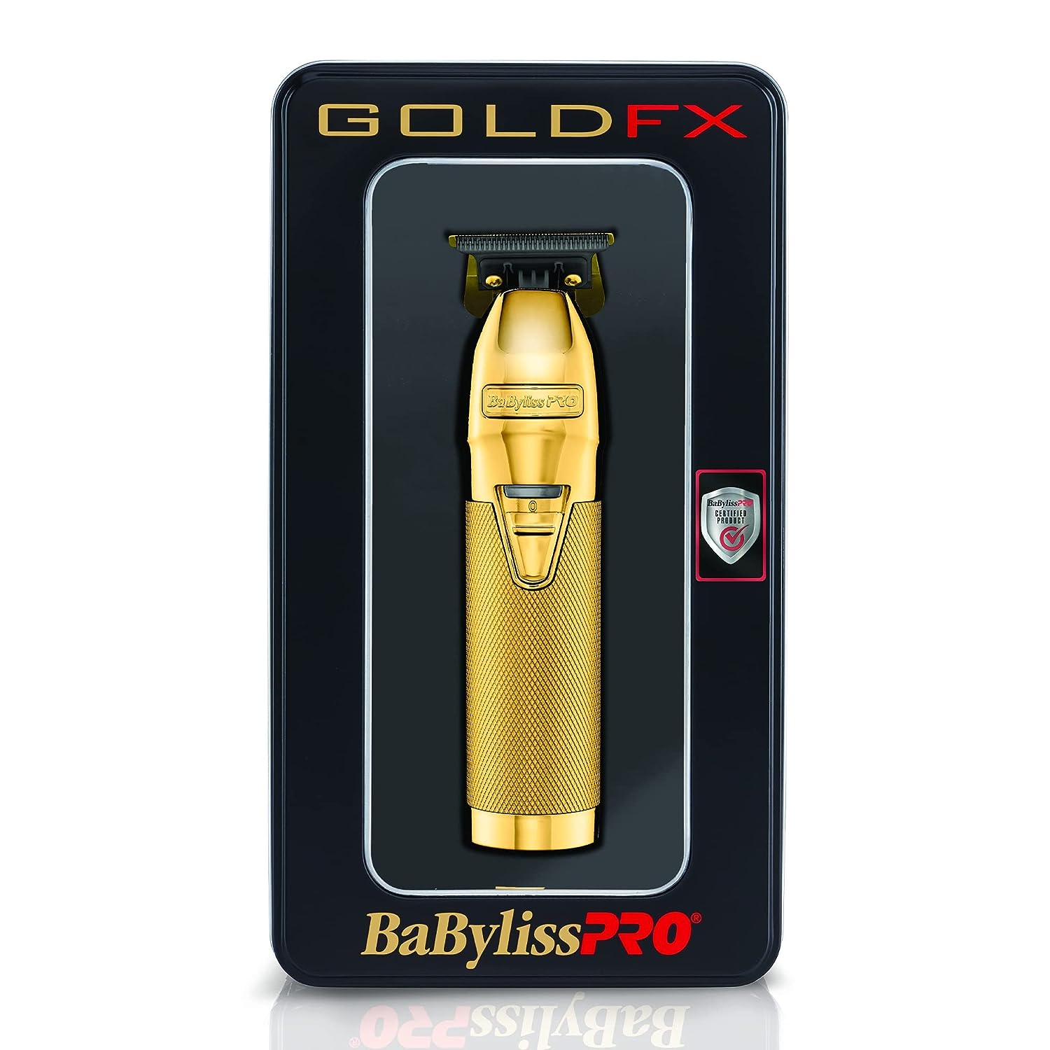 BaBylissPRO Barberology Hair Trimmer For Men FX787G GOLDFX Professional Outlining Trimmer & Electric Razor