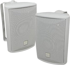 Dual LU47PW 4" 3-Way Indoor/Outdoor Speakers (White)