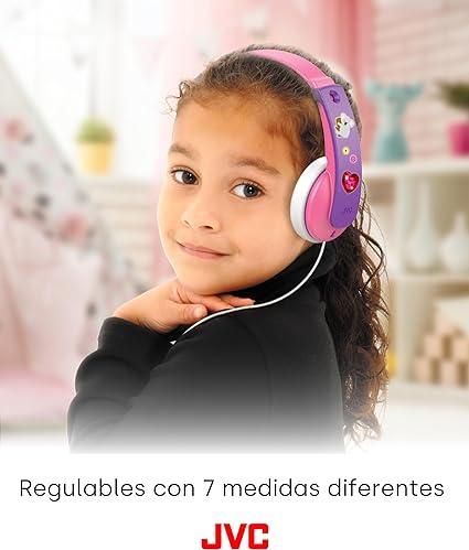 JVC HAKD7P Kid's Headphones (Pink)