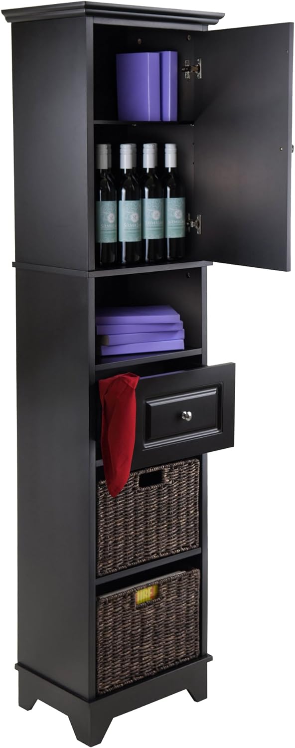 Winsome cabinets Wyatt Storage/Organization, Black