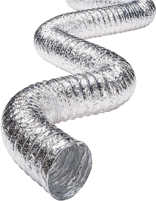 Deflecto FM0450 Dryer Duct Vent, Silver