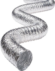 Deflecto FM0450 Dryer Duct Vent, Silver