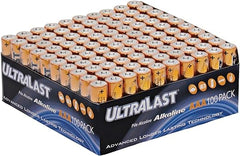 Ultralast ULA100AAAB ULA100AAAB Alkaline AAA Batteries, 100 pk