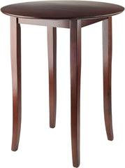 Winsome Fiona Dining Table, Walnut, 33.86 x 33.66 x 38.98 Inches