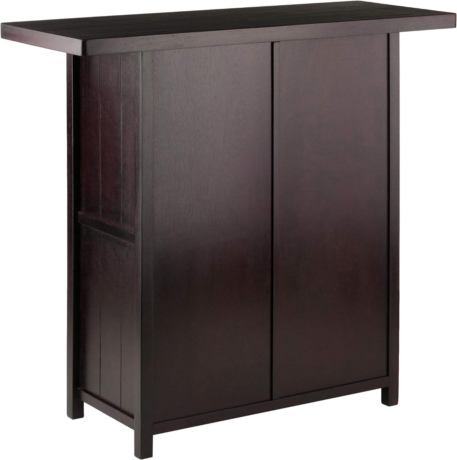 Winsome Macon Bar Wine Cabinet, Espresso